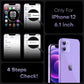 TOCOL for iPhone 12 Case, Compatible with MagSafe, Purple