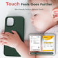 TOCOL 5 in 1 for iPhone 14 Case, with 2 Pack Screen Protector + 2 Pack Camera Lens Protector, Liquid Silicone Phone Case for iPhone 14, Alpine Green