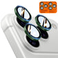 TOCOL Camera Lens Protector for iPhone 17 Pro Max/iPhone 17 Pro Tempered Glass HD Individual Scratch Resistant Camera Cover Accessories Case Friendly 2 Pack（Alpine Green）