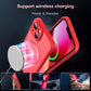TOCOL for iPhone 13 Case, Compatible with MagSafe, Red