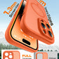 TOCOL for iPhone 14 Pro Case, Compatible with MagSafe, Orange