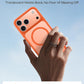 TOCOL for iPhone 18 Pro Case, Compatible with MagSafe, Orange