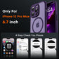 TOCOL for iPhone 13 Pro Max Case, Compatible with MagSafe, Midnight Purple