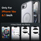 TOCOL for iPhone 17e/16e Case, Compatible with MagSafe, Grey