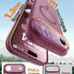 TOCOL for iPhone Air Case, Compatible with MagSafe, Plum