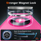 TOCOL for iPhone 11 Case, Compatible with MagSafe, Hot Pink