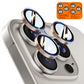 TOCOL for iPhone 15 Pro Max Camera Lens Protector/iPhone 15 Pro Camera Lens Protector Tempered Glass HD Individual Scratch Resistant Cover Accessories Case Friendly 2 Pack（Rose Gold）