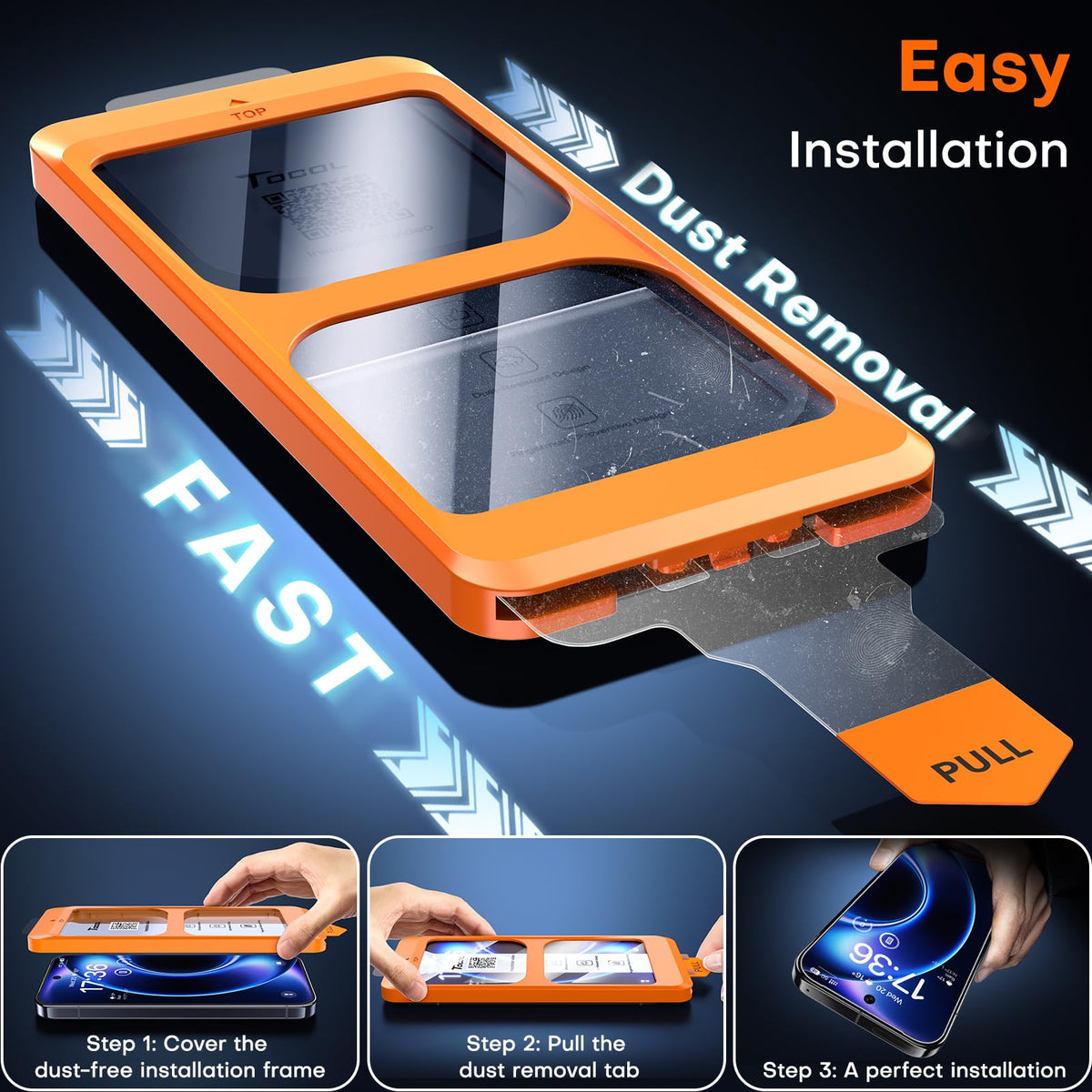 TOCOL for Pixel 9 Pro XL Screen Protector