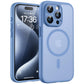 TOCOL for iPhone 15 Pro Max Case, Compatible with MagSafe, Light Blue