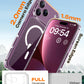 TOCOL for 18 Pro Max Case, Compatible with Magnetic, Clear