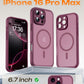 TOCOL for iPhone 16 Pro Max Case, Compatible with MagSafe, Plum