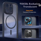 TOCOL for iPhone 12 Pro Max Case, Compatible with MagSafe, Black
