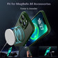 TOCOL for iPhone 13 Pro Case, Compatible with MagSafe, Alpine Green