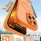 TOCOL for iPhone 13 Pro Max Case, Compatible with MagSafe, Orange