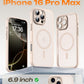 TOCOL Magnetic for iPhone 16 Pro Max Case 6.9-Inch, Fit for MagSafe, Upgraded [Full Camera Protection], [14FT Military Grade Drop Tested] Shockproof Slim Translucent Matte Back Phone Cover (Desert)