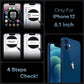 TOCOL Magnetic for iPhone 12 Case Clear, Upgraded Full Camera Protection, Compatible with Magsafe, Drop Protection, Phone Cover for iPhone 12 6.1 inch (Clear)