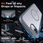 TOCOL for iPhone 17e/16e Case, Compatible with MagSafe, Grey