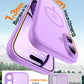 TOCOL for iPhone 17 Case, Compatible with MagSafe, Light Purple