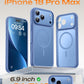 TOCOL for iPhone 18 Pro Max Case Light Blue, Compatible with MagSafe