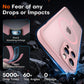 TOCOL for iPhone 12 Pro Max Case, Compatible with MagSafe, Light Pink