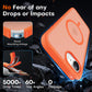 TOCOL for iPhone 17e Case, Compatible with MagSafe, Orange