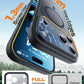 TOCOL for iPhone 17 Pro Max Case, Compatible with MagSafe, Black