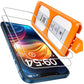 TOCOL for iPhone 13 / iPhone 16e Screen Protector, Clear