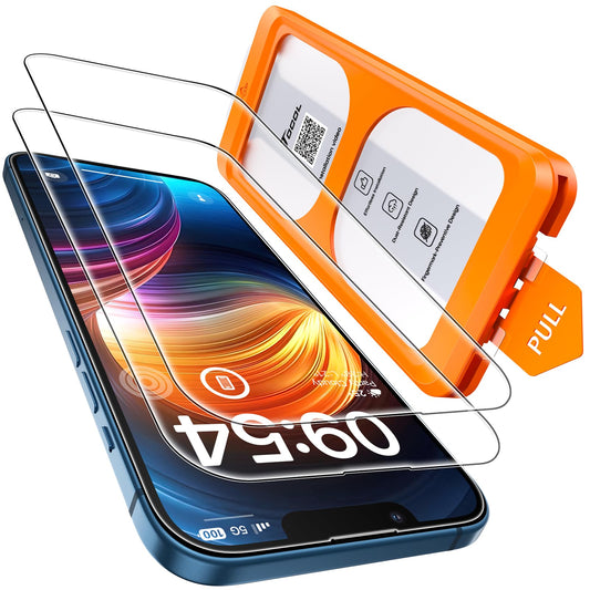 TOCOL for iPhone 13 / iPhone 16e Screen Protector, Clear