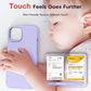 TOCOL for iPhone 14 Case, Slim Silicone Case for 14 6.1 Inch, Precise Fit, Anti-Slip, Drop Protection, Purple