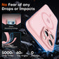TOCOL for iPhone 16 Pro Case, Compatible with MagSafe, Light Pink