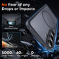 TOCOL for Samsung Galaxy S25 Case, Compatible with MagSafe, Black