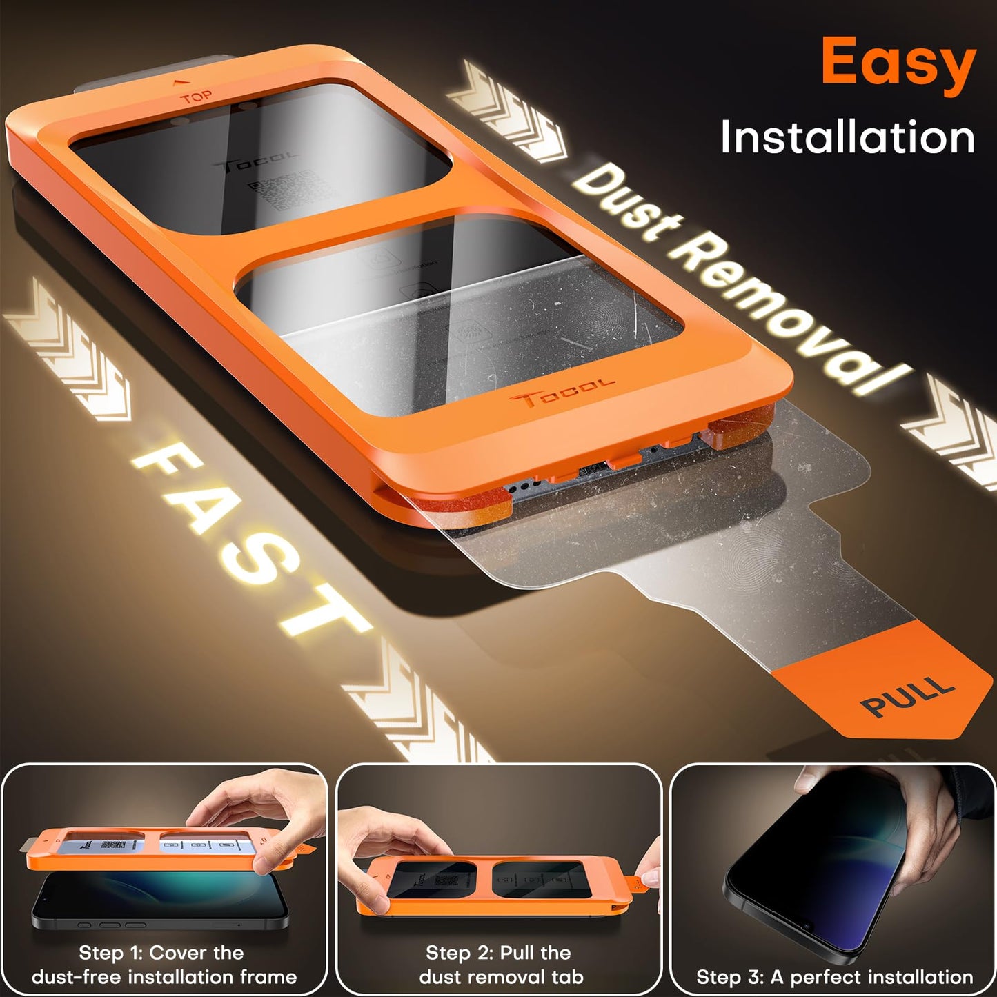 TOCOL for iPhone 17e Privacy Screen Protector