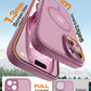 TOCOL for iPhone 15 Case, Compatible with MagSafe, Lilac Purple