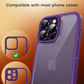 TOCOL for iPhone 14 Pro Max Camera Lens Protector/iPhone 14 Pro Camera Lens Protector Tempered Glass HD Individual Scratch Resistant Cover Accessories Case Friendly 2 Pack（Purple）