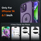 TOCOL for iPhone 14 Case, Compatible with MagSafe, Midnight Purple