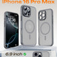 TOCOL Magnetic for iPhone 16 Pro Max Case 6.9-Inch, Fit for MagSafe, Upgraded [Full Camera Protection], [14FT Military Grade Drop Tested] Shockproof Translucent Matte Back Phone Cover (Titan Gray)