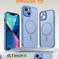 TOCOL for iPhone 13 Case, Compatible with MagSafe, Light Blue