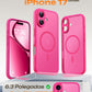 TOCOL for iPhone 17 Case, Compatible with MagSafe, Hot Pink