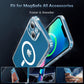 TOCOL Clear Magnetic for iPhone 13 Case 6.1-Inch, Fit for MagSafe, Upgraded [Full Camera Protection], [Never Yellowing] Protective HD Hard Shockproof Slim Phone Cover (Clear)