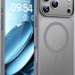 TOCOL Magnetic for iPhone 17 Pro Case 6.3-Inch, Compatible with MagSafe, Full Camera Protection, Built-in Magnetic Ring, Drop Protection Shockproof Slim Translucent Matte Phone Cove