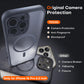 TOCOL for iPhone 16 Pro Case, Compatible with MagSafe, Black