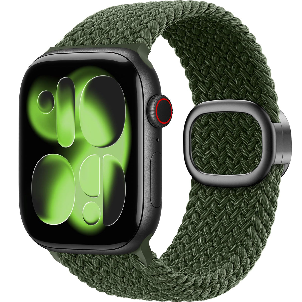 TOCOL Compatible with Apple Watch Bands for Women Men Braided Stretchy Band