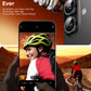 TOCOL Camera Lens Protector for iPhone 16 / iPhone 16 Plus Tempered Glass HD Individual Scratch Resistant Camera Cover Accessories Case Friendly 2 Pack（Black）