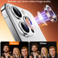 TOCOL Camera Lens Protector for iPhone 13 Pro Max/iPhone 13 Pro Tempered Glass HD Individual Scratch Resistant Camera Cover Accessories Case Friendly 2 Pack（Clear）