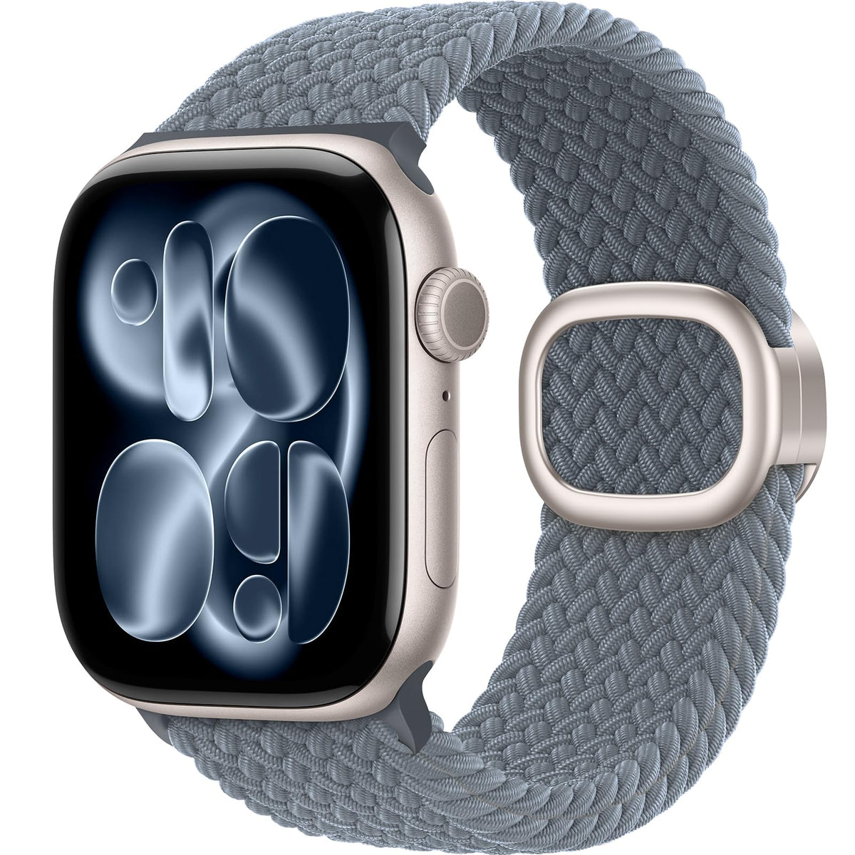 TOCOL Compatible with Apple Watch Bands for Women Men Braided Stretchy Band