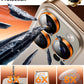 TOCOL for iPhone 16 Pro Max Camera Lens Protector/iPhone 16 Pro Camera Lens Protector Tempered Glass HD Individual Scratch Resistant Cover Accessories Case Friendly 2 Pack（Orange）