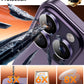 TOCOL for iPhone 14 Pro Max Camera Lens Protector/iPhone 14 Pro Camera Lens Protector Tempered Glass HD Individual Scratch Resistant Cover Accessories Case Friendly 2 Pack（Purple）