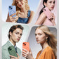 TOCOL for iPhone 13 Case, Compatible with MagSafe, Orange