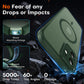 TOCOL for iPhone 12 Case, Compatible with MagSafe, Alpine Green