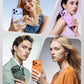 TOCOL for iPhone 17 Pro Case, Compatible with MagSafe, Orange